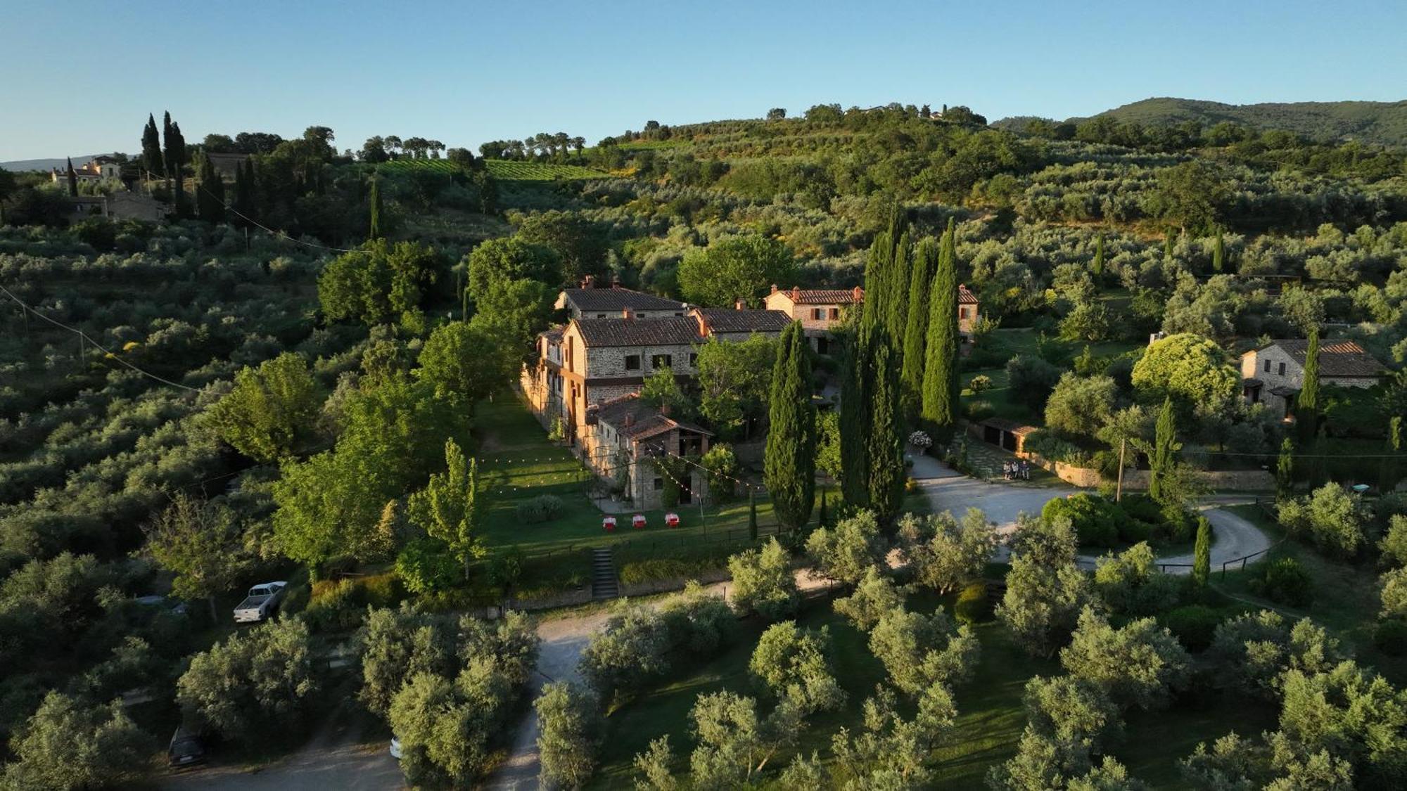 Il Palazzo - Agriturismo, Winery アレッツォ エクステリア 写真