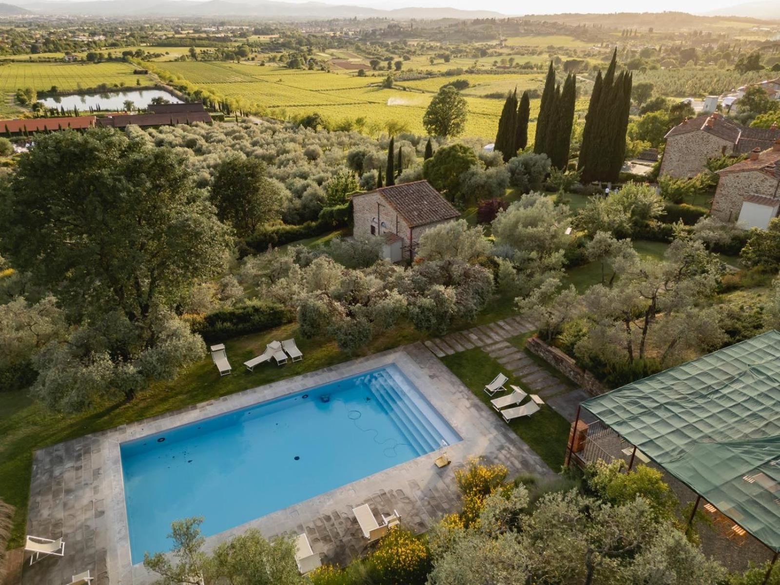 Il Palazzo - Agriturismo, Winery アレッツォ エクステリア 写真