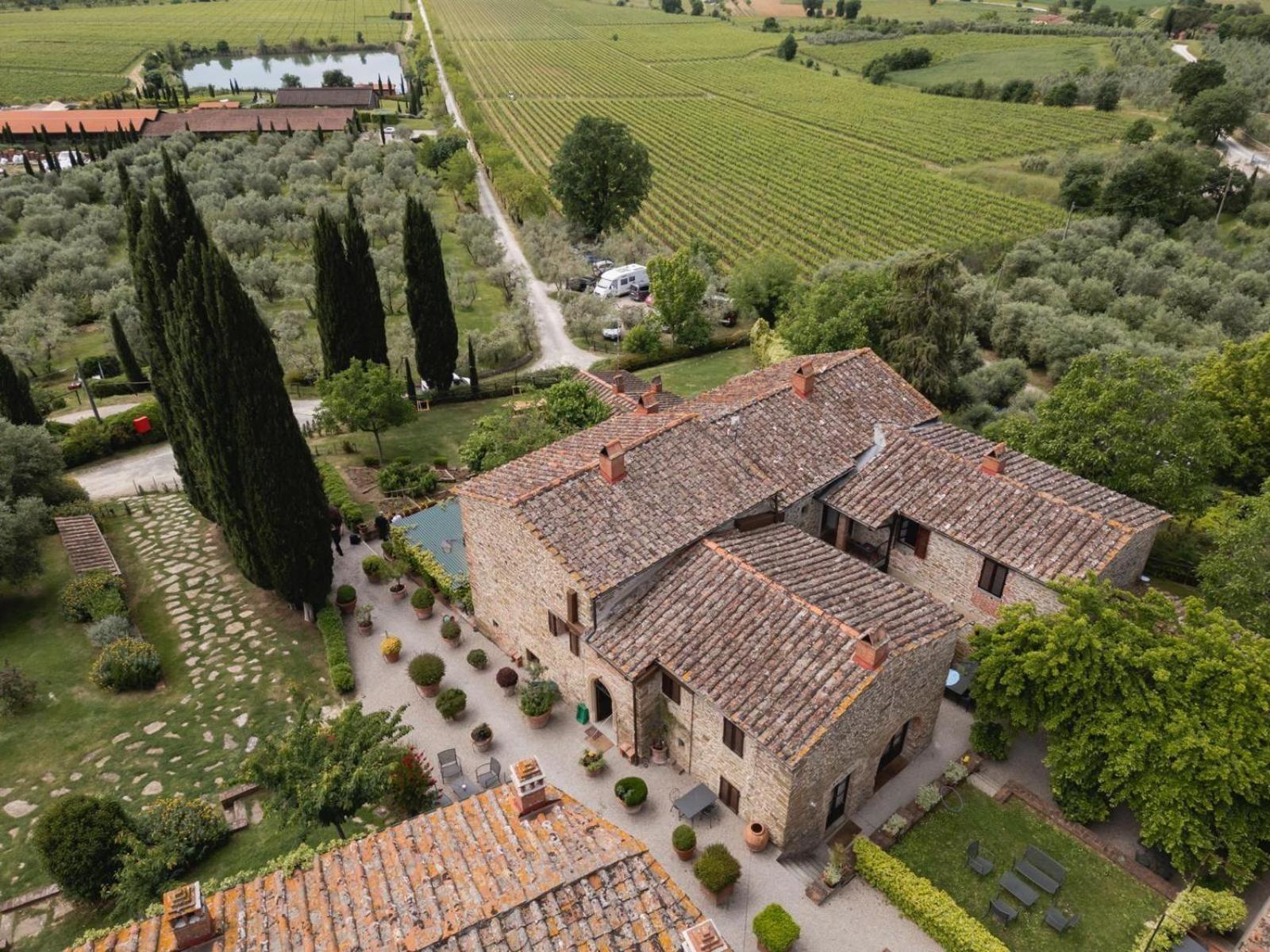 Il Palazzo - Agriturismo, Winery アレッツォ エクステリア 写真