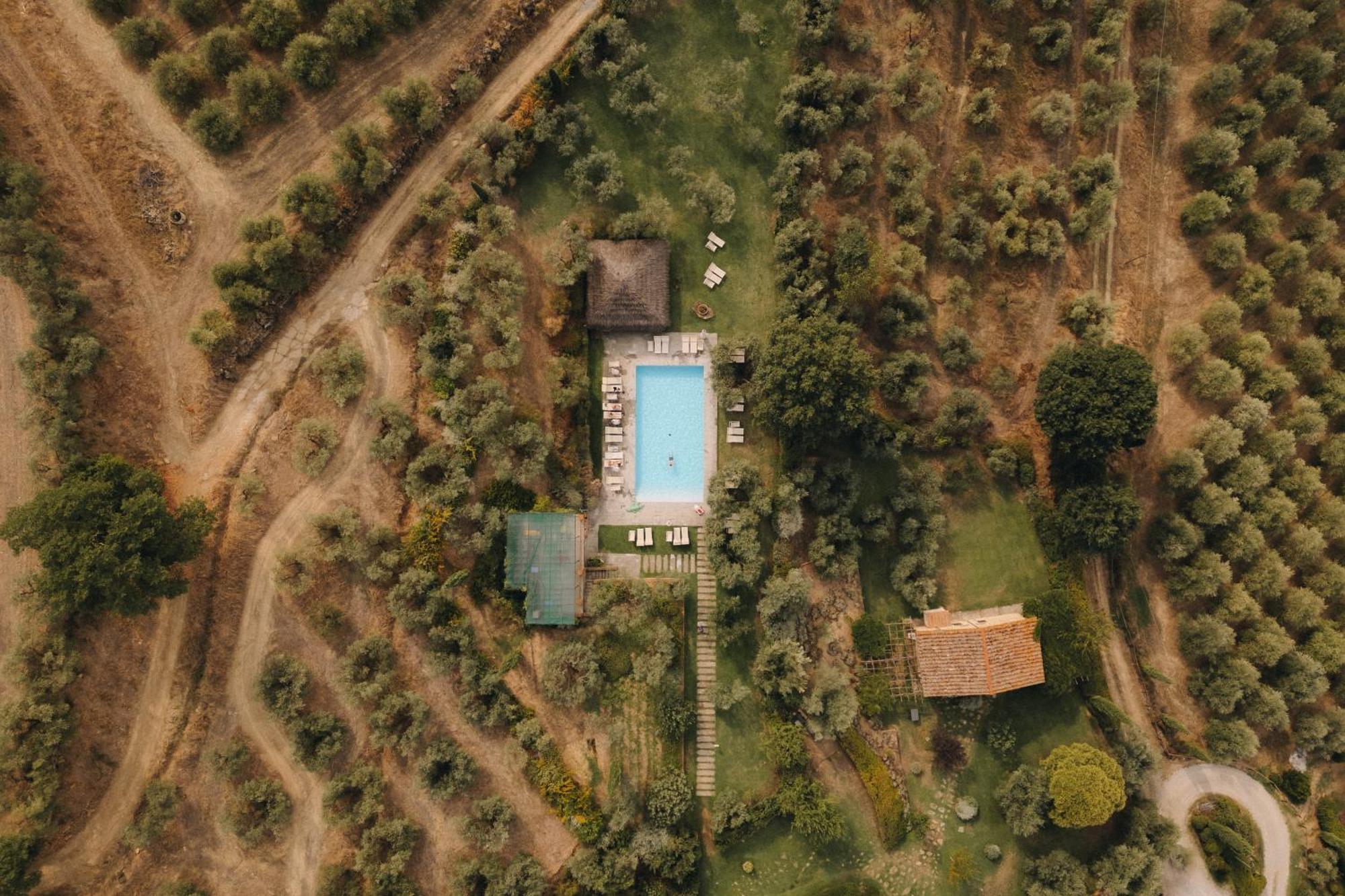 Il Palazzo - Agriturismo, Winery アレッツォ エクステリア 写真
